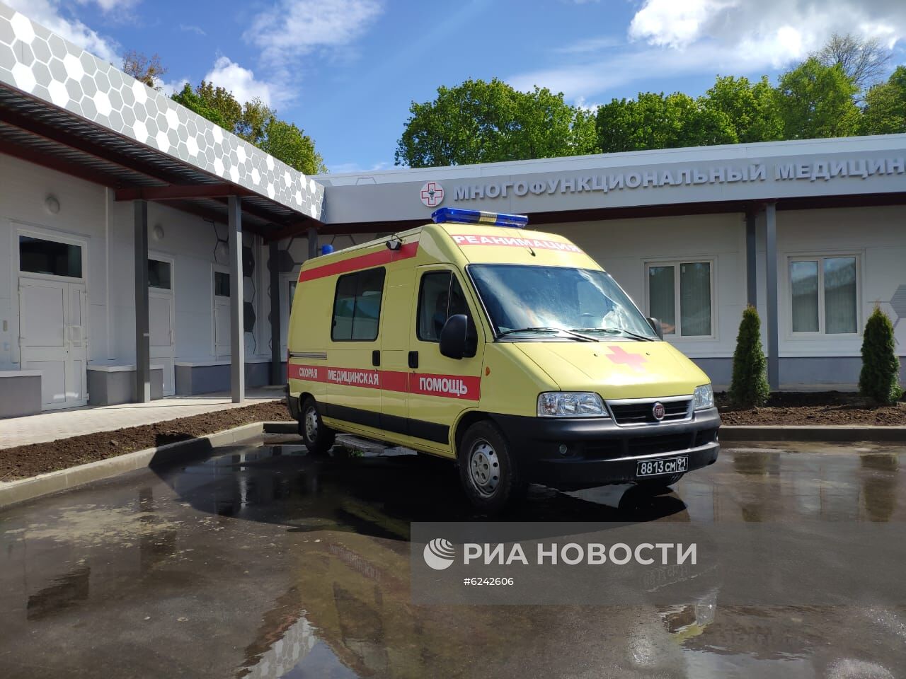 Медцентр, построенный Минобороны РФ для пациентов с COVID-19 в Калининграде