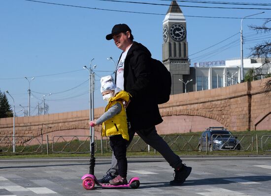 Ослабление карантинного режима в городах России