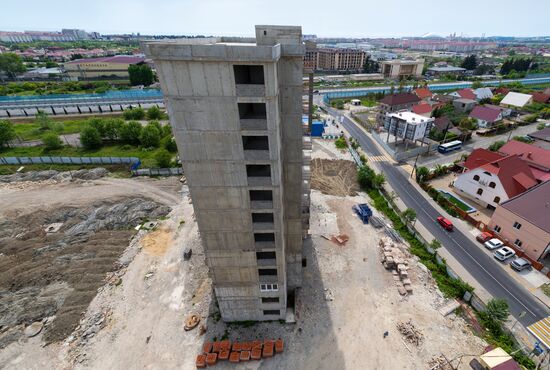 Строительство жилого комплекса в Сочи