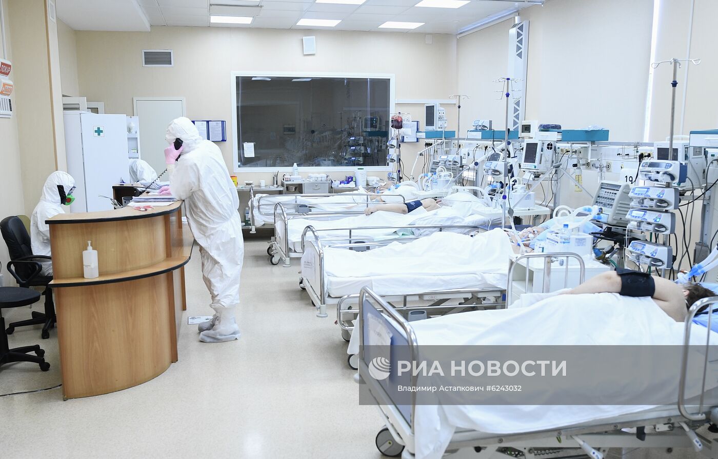 Лечение больных с COVID-19 в ЦКБ "РЖД-Медицина"