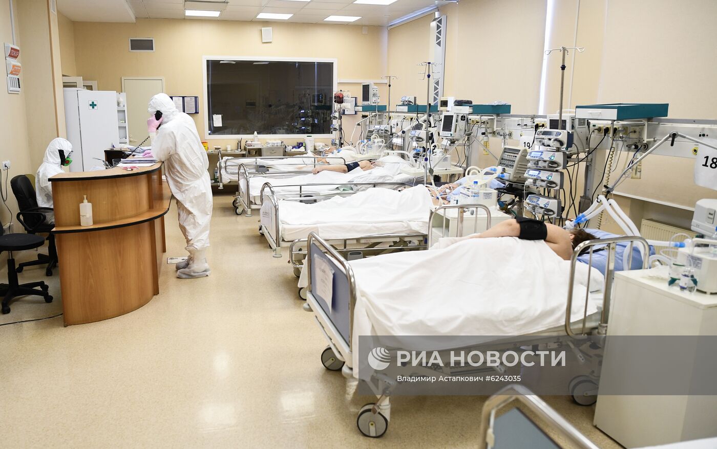Лечение больных с COVID-19 в ЦКБ "РЖД-Медицина"