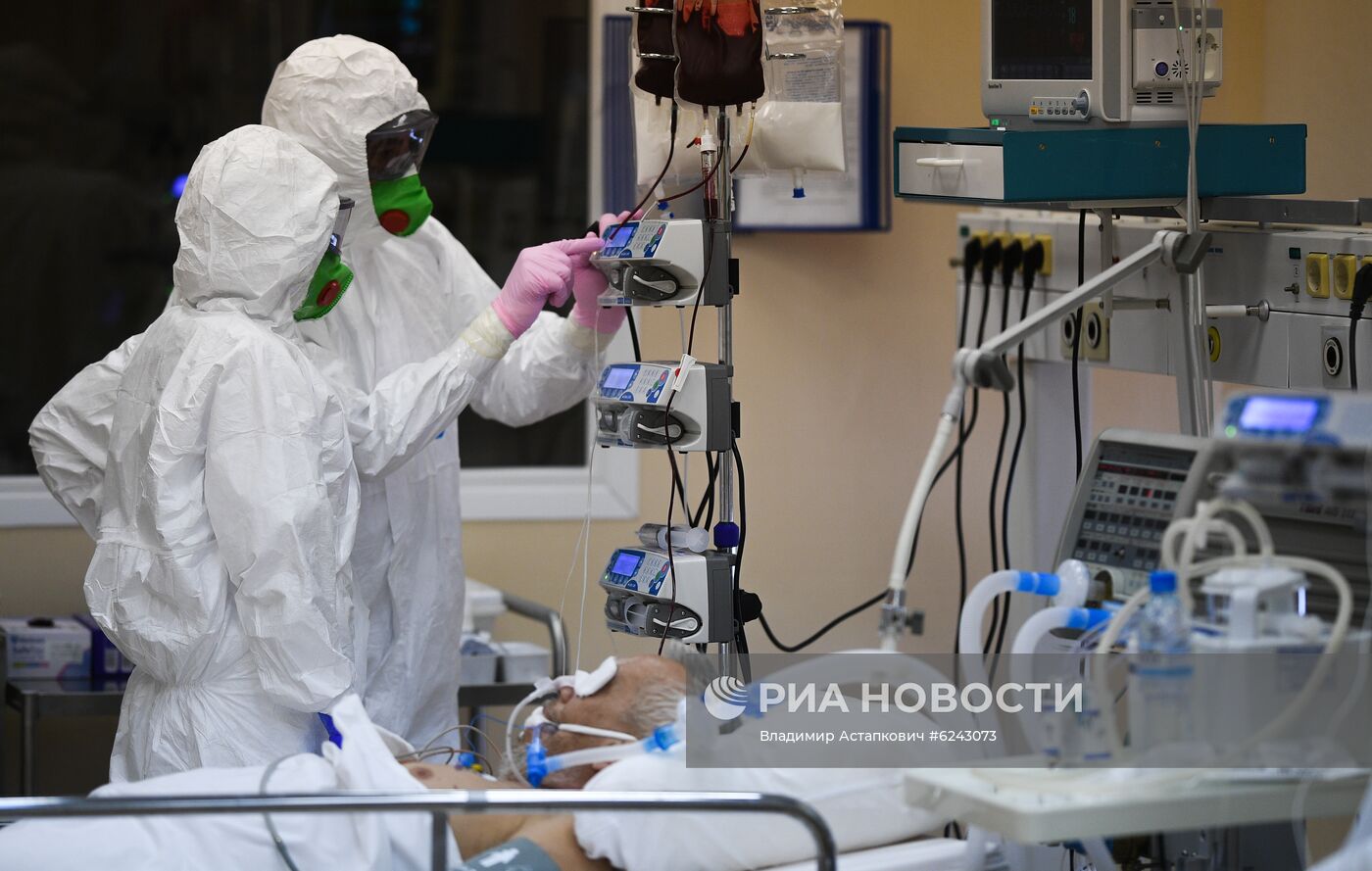 Лечение больных с COVID-19 в ЦКБ "РЖД-Медицина"