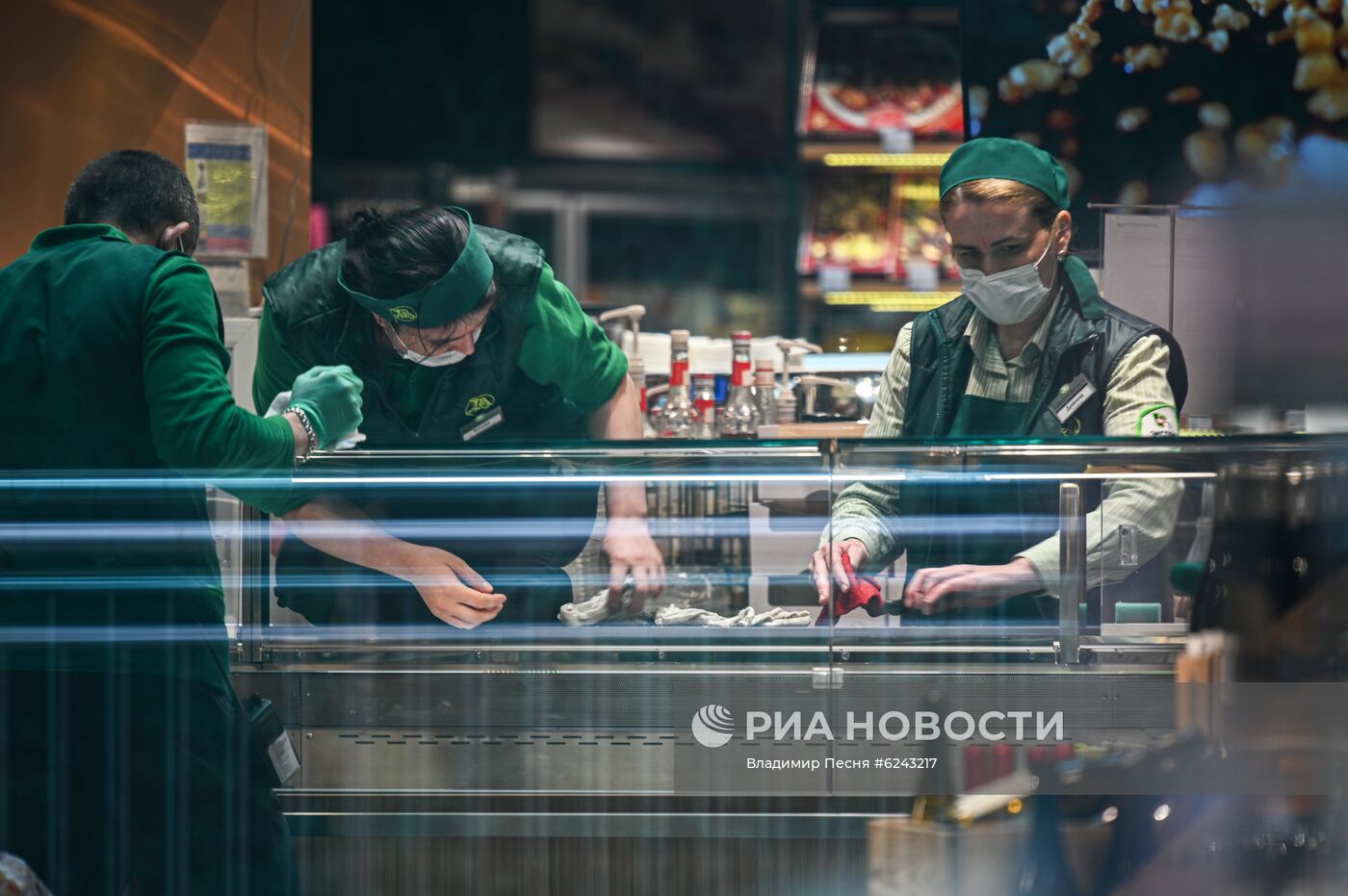 Москва во время режима самоизоляции жителей