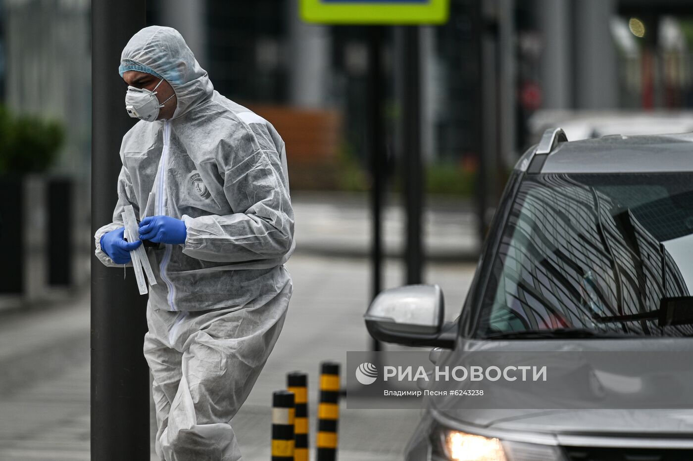 Москва во время режима самоизоляции жителей