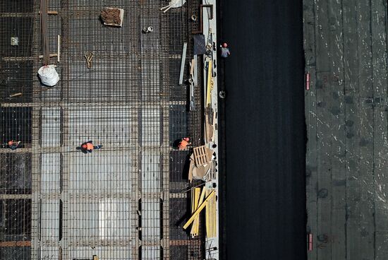 Строительство трассы "Таврида" в Крыму