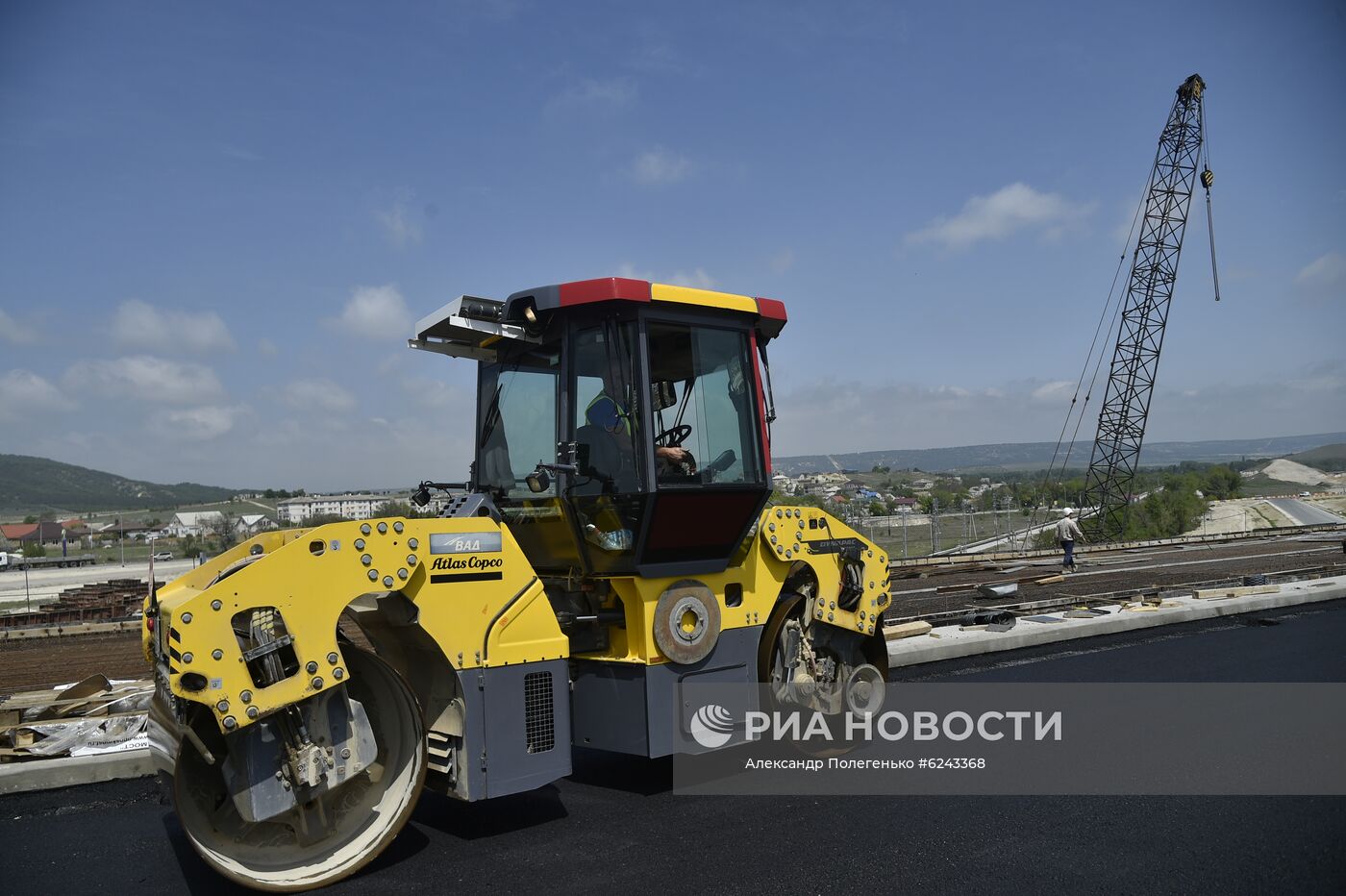 Строительство трассы "Таврида" в Крыму