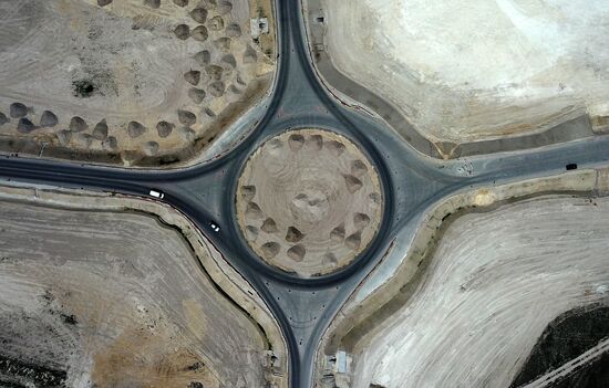 Строительство трассы "Таврида" в Крыму