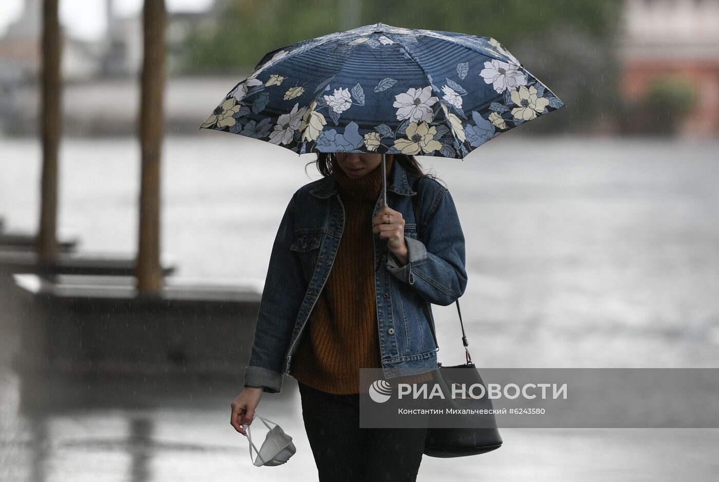 Москва во время режима самоизоляции жителей