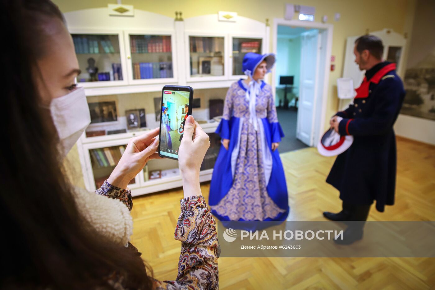 Акция "Ночь музеев" в музее Лермонтова в Пятигорске