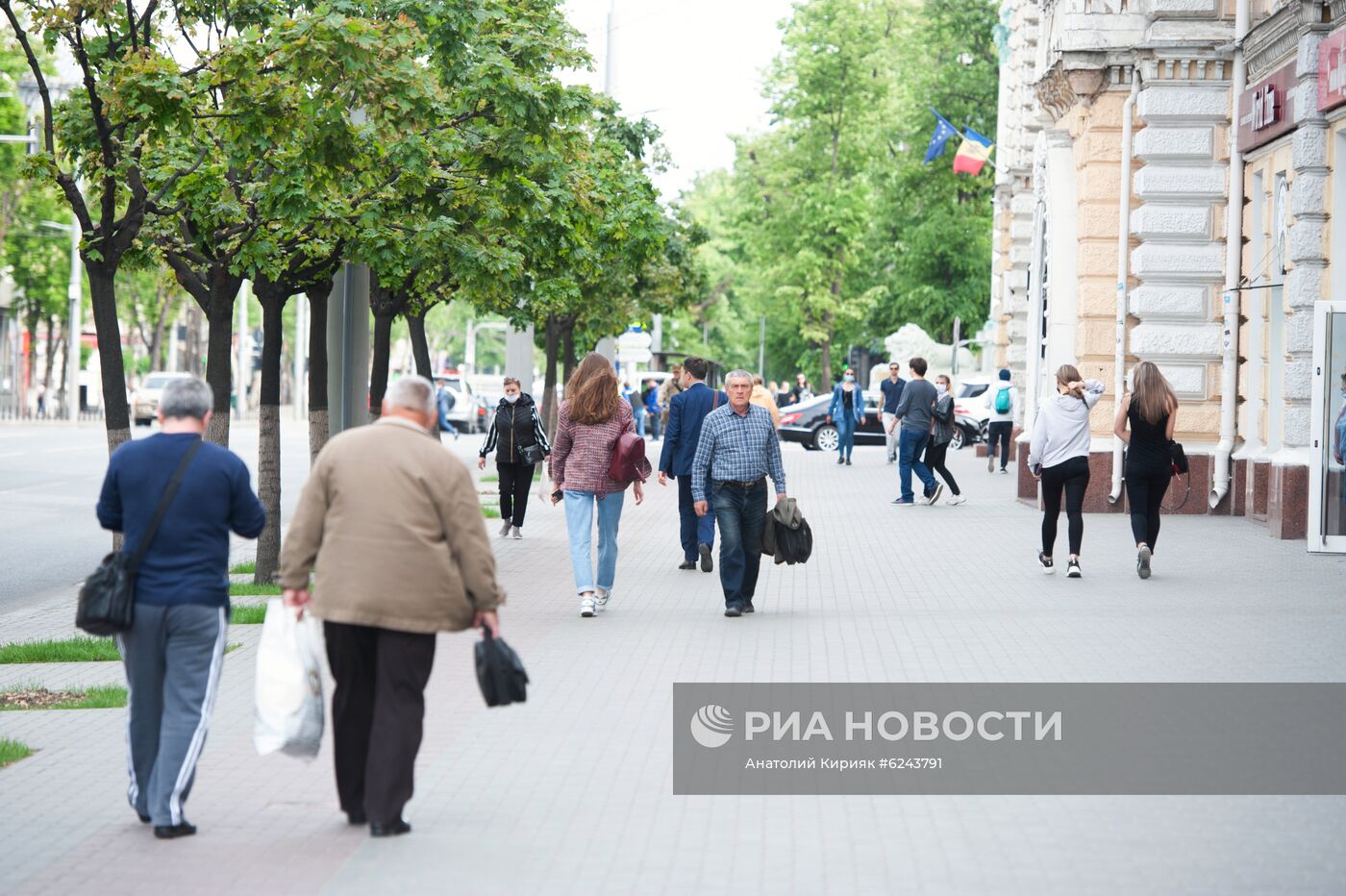 Ослабление карантинных мер в Кишиневе