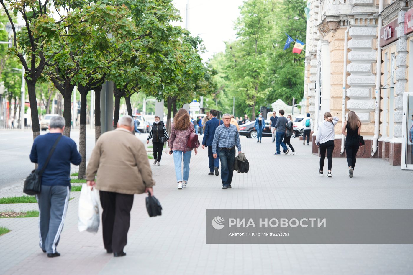 Ослабление карантинных мер в Кишиневе