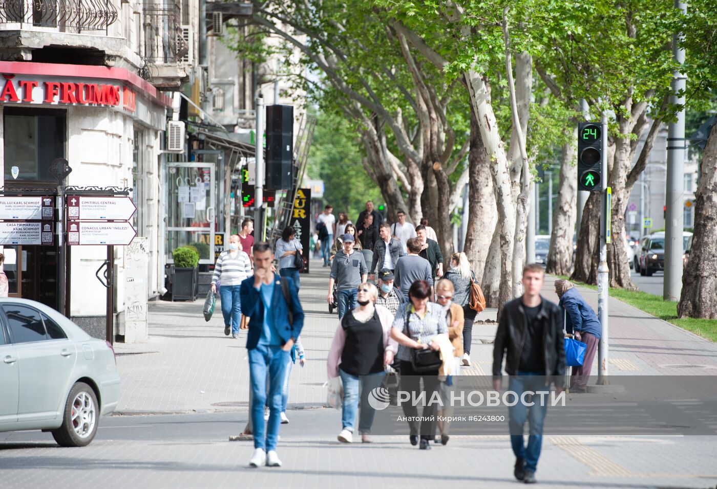 Ослабление карантинных мер в Кишиневе
