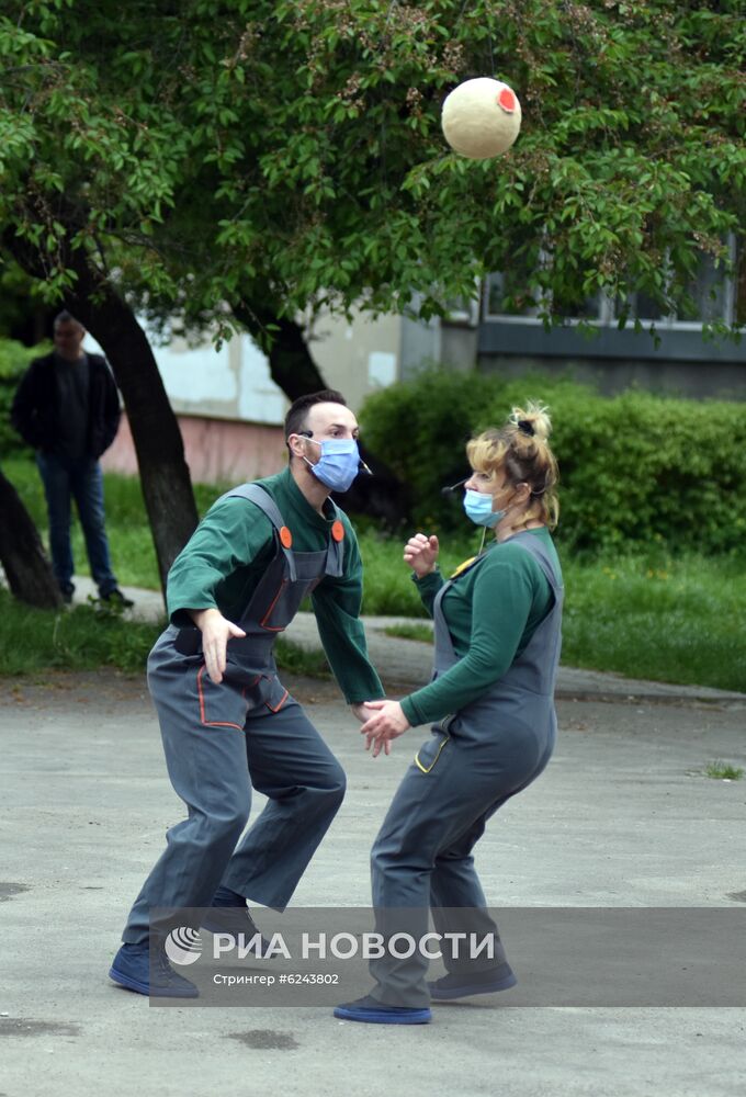 Театральные постановки на Украине в условиях пандемии коронавируса