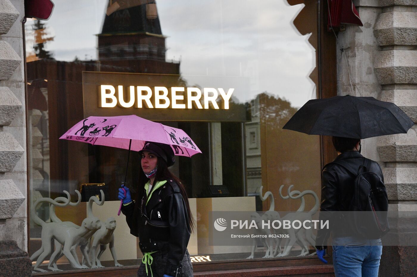 Москва во время режима самоизоляции жителей