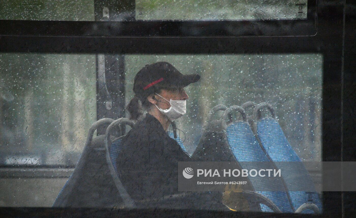 Москва во время режима самоизоляции жителей