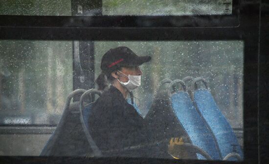 Москва во время режима самоизоляции жителей