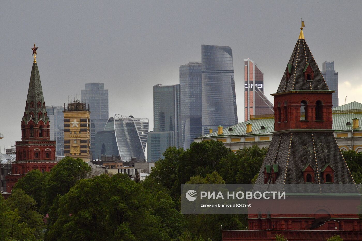 Москва во время режима самоизоляции жителей