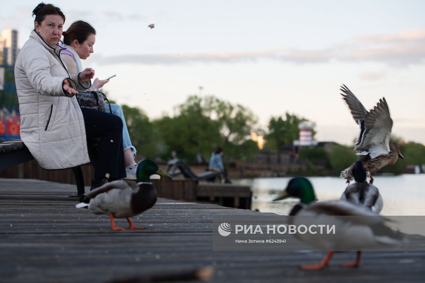 Москва во время режима самоизоляции жителей