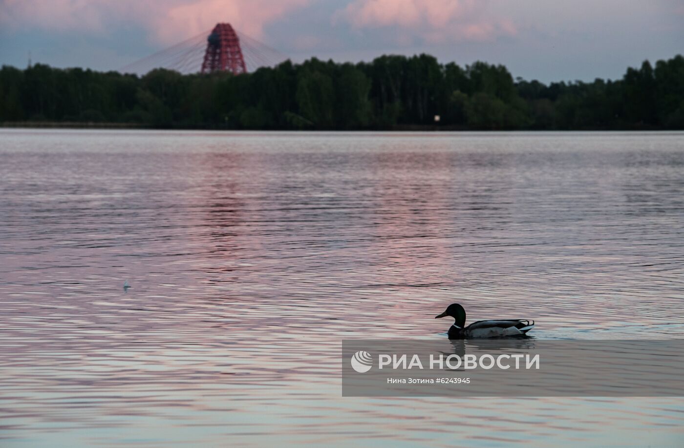 Москва во время режима самоизоляции жителей