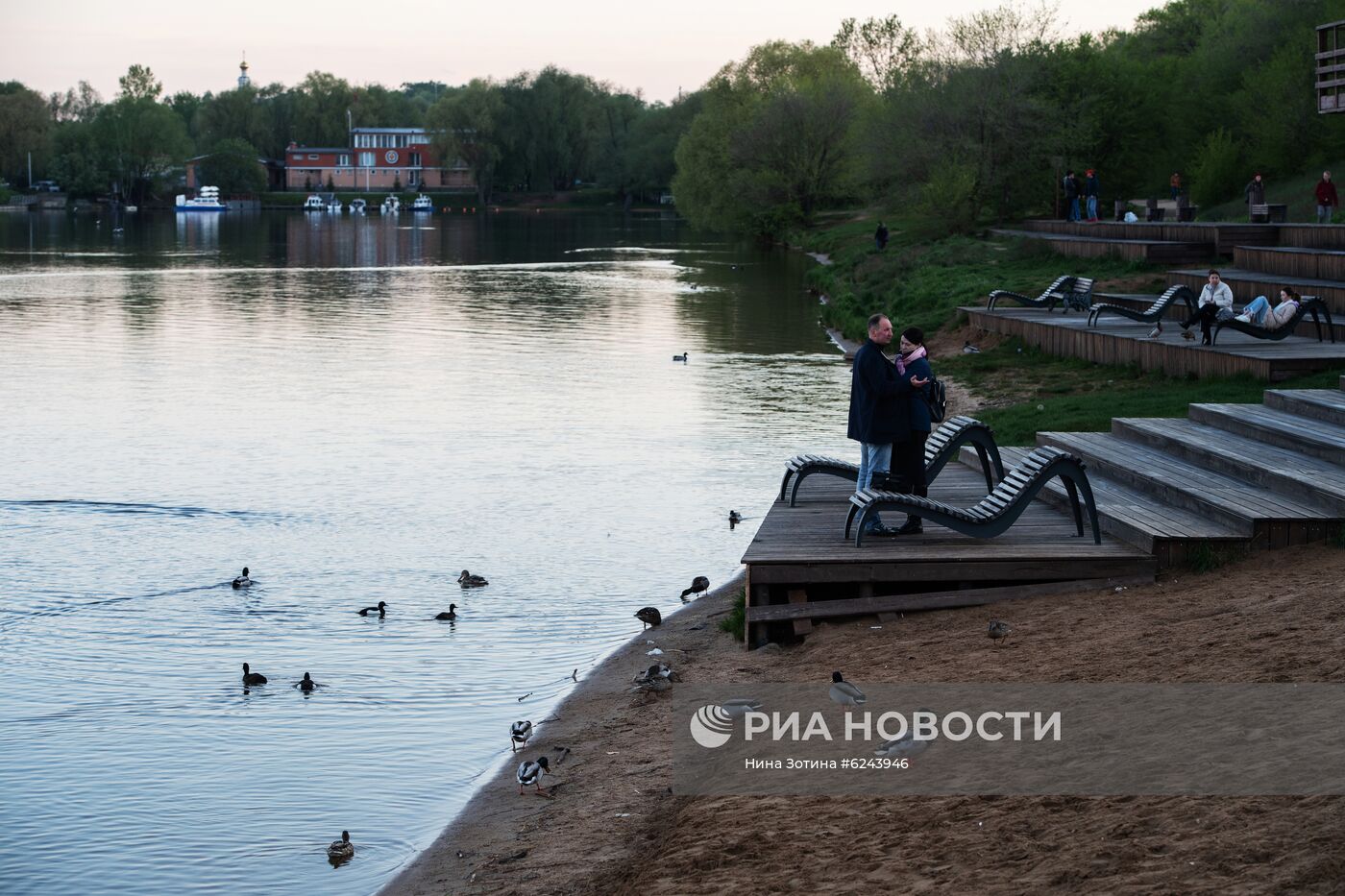 Москва во время режима самоизоляции жителей