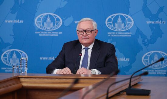 Заместитель министра иностранных дел РФ С. Рябков провел лекцию для студентов МГИМО