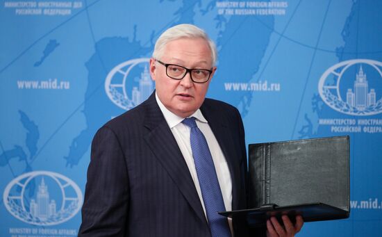Заместитель министра иностранных дел РФ С. Рябков провел лекцию для студентов МГИМО