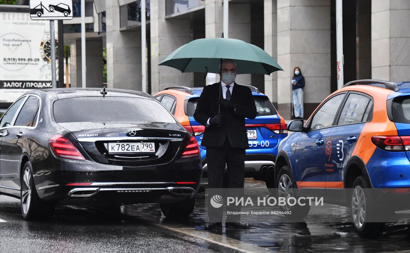 Москва во время режима самоизоляции жителей