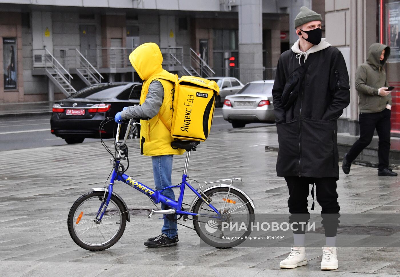 Москва во время режима самоизоляции жителей