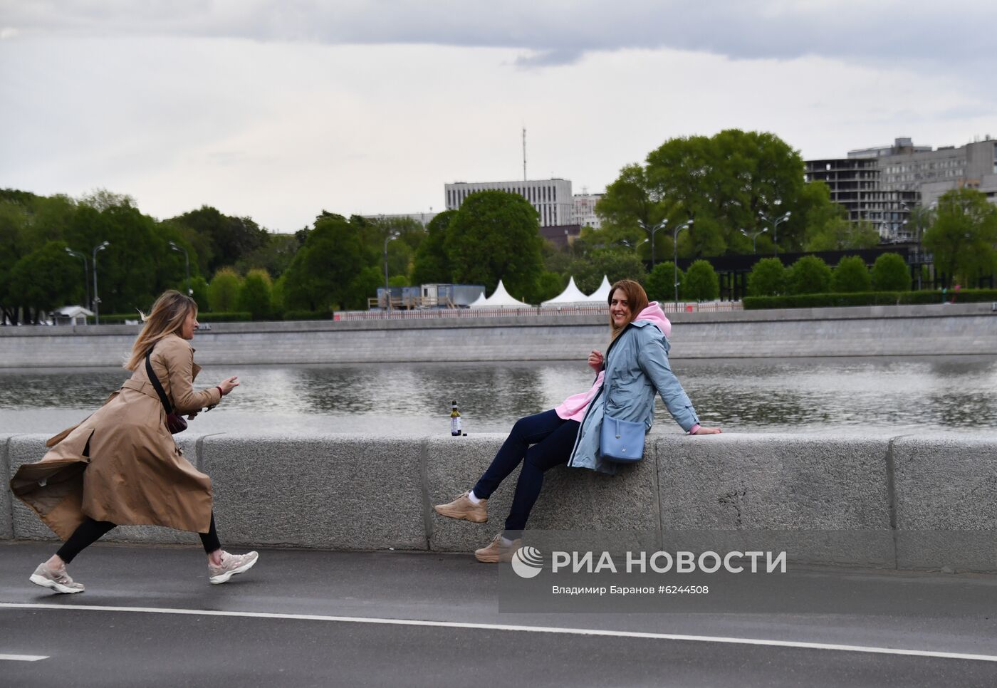 Москва во время режима самоизоляции жителей