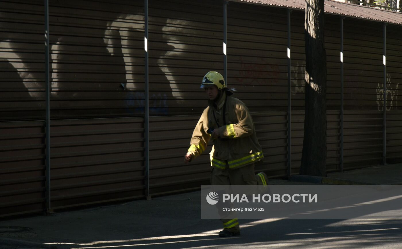 В Одессе обрушилась стена жилого дома