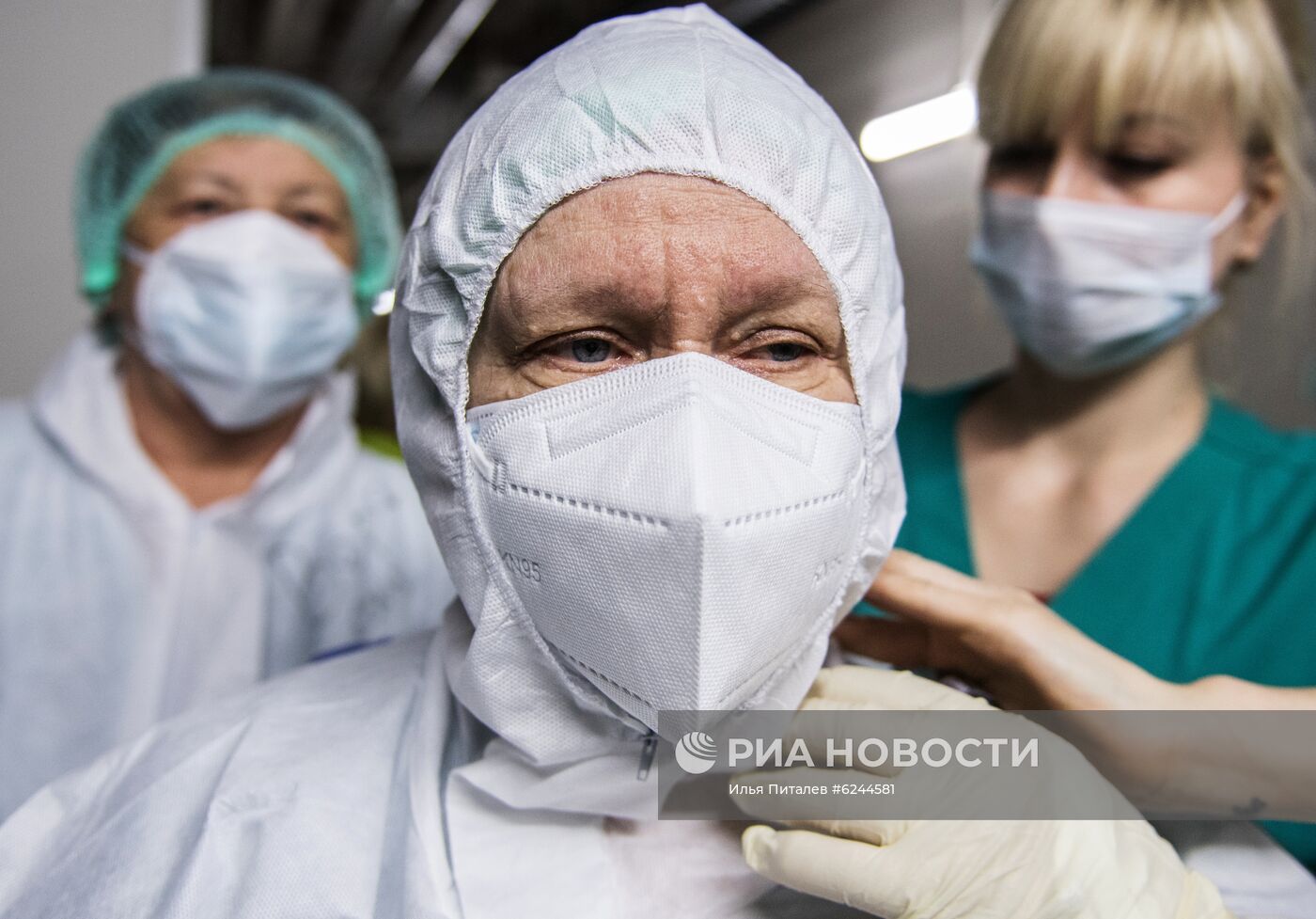 Госпиталь COVID-19 в ГКБ №1 им. Н.И. Пирогова