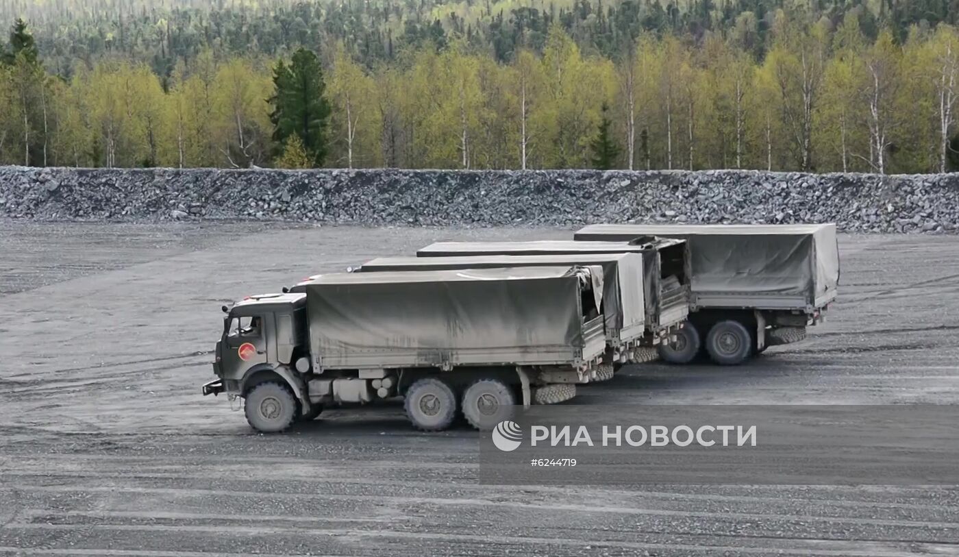 Военнослужащие ЦВО развернули полевой мобильный госпиталь в Красноярском крае