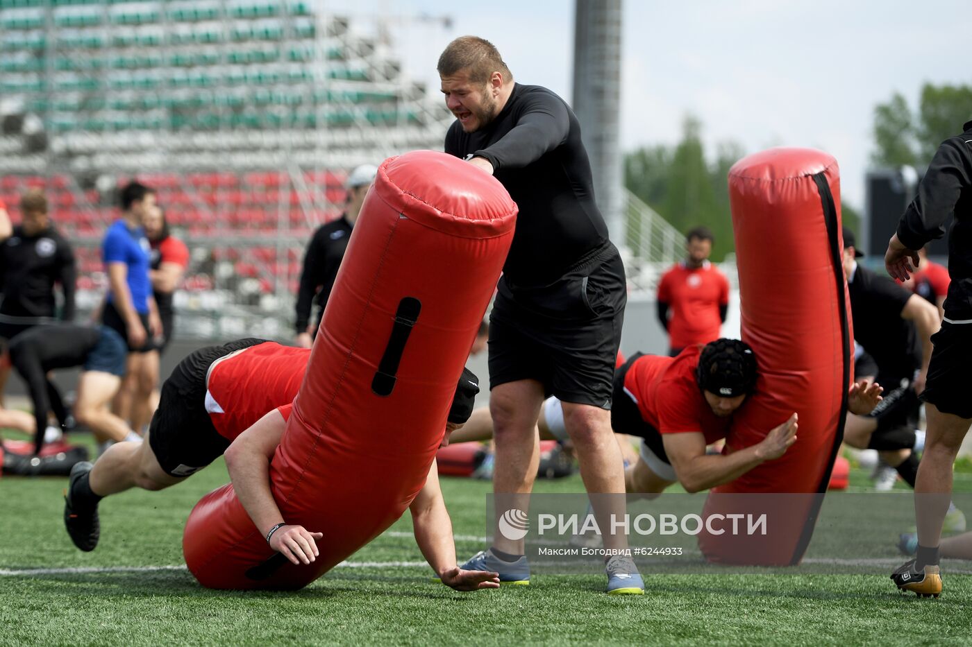 Тренировка регбийного клуба "Стрела"