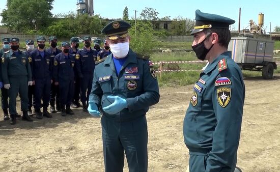 Пункт временного размещения для граждан Азербайджана в Дагестане