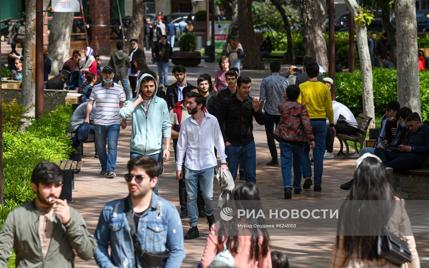 Ослабление карантинного режима в Азербайджане