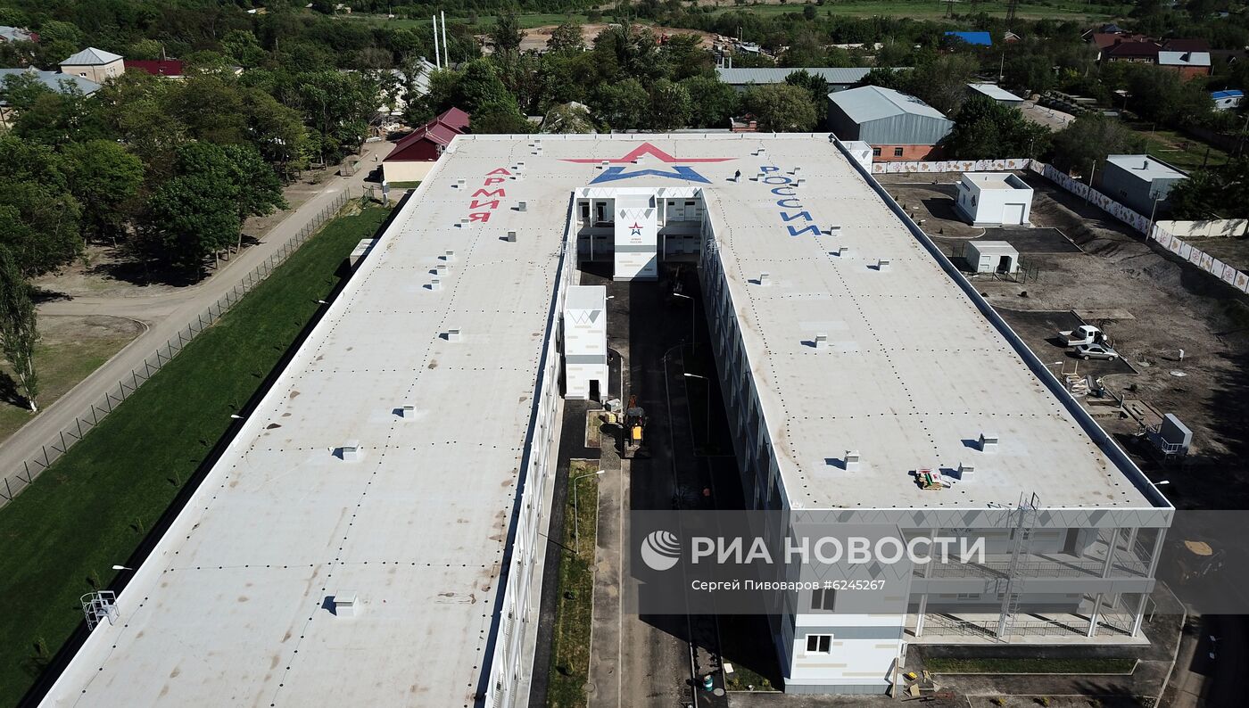 Медцентр минобороны РФ для пациентов с COVID-19 в Ростове-на-Дону