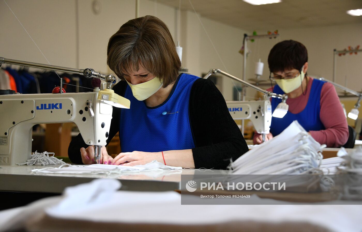 Пошив защитных масок в Минске