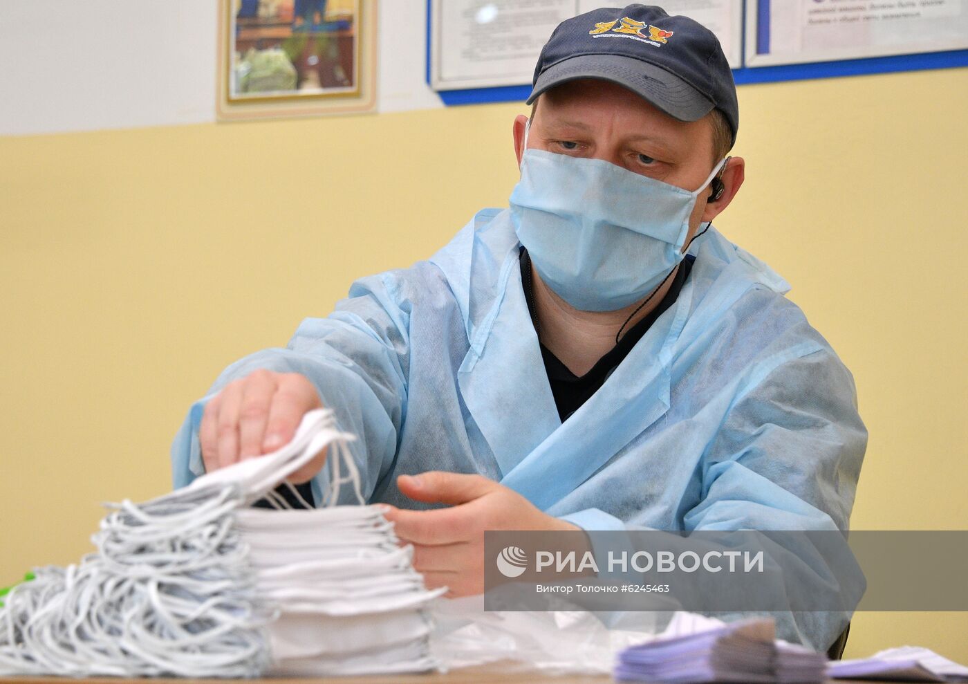 Пошив защитных масок в Минске