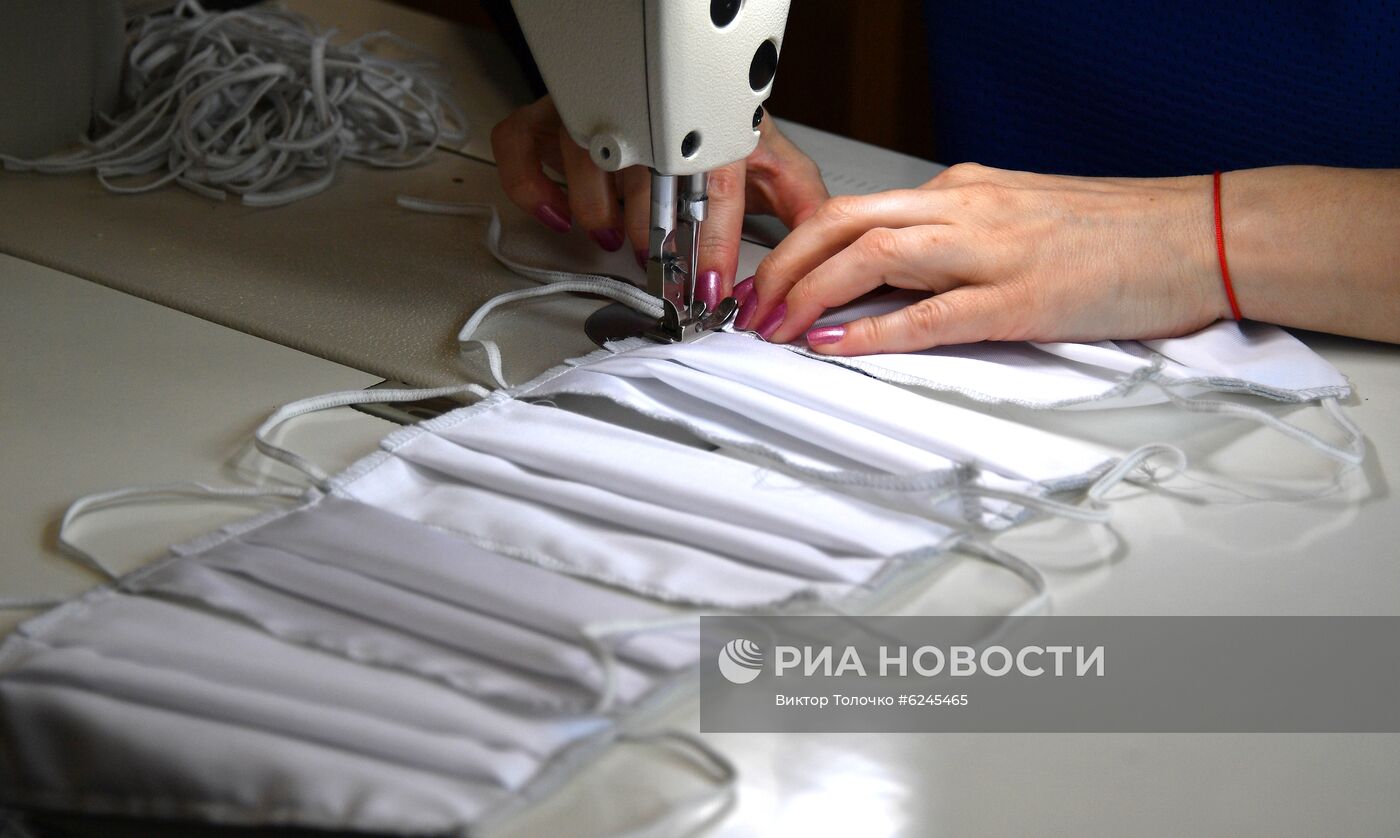 Пошив защитных масок в Минске