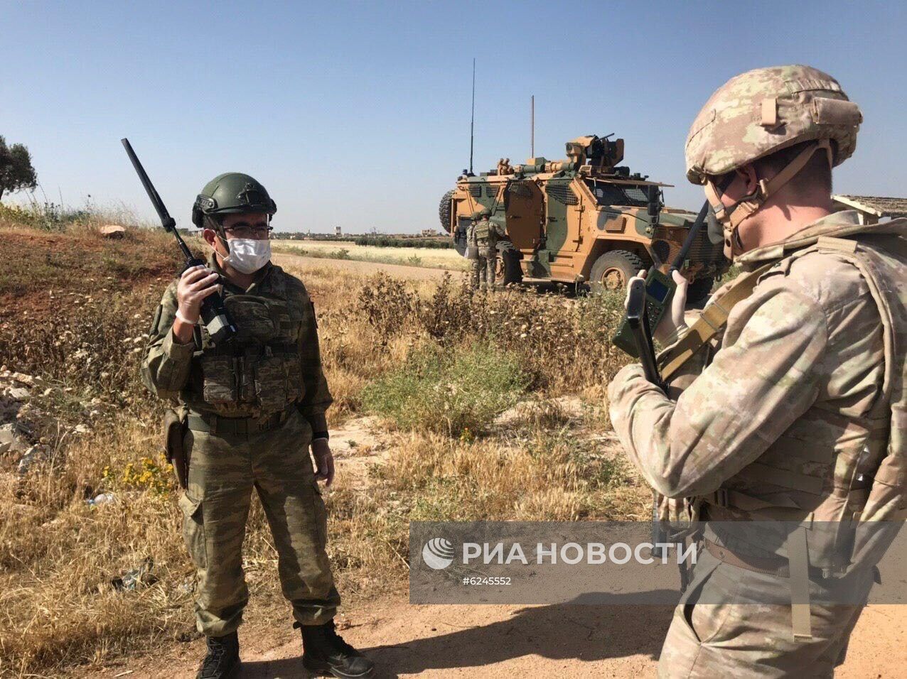 Россия и Турция провели совместное патрулирование в сирийской провинции Алеппо-Латакия