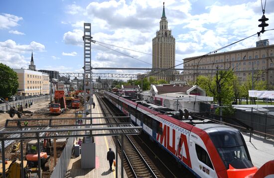 Реконструкция участка МЦД-2 от ст. Каланчевская до Курского вокзала