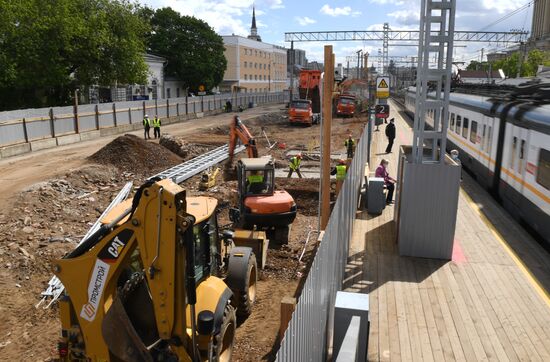 Реконструкция участка МЦД-2 от ст. Каланчевская до Курского вокзала