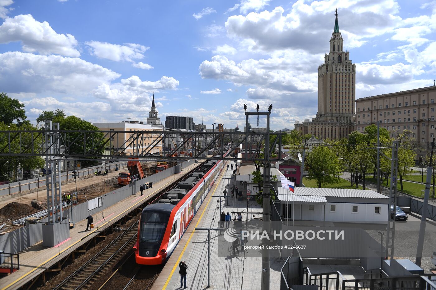 Реконструкция участка МЦД-2 от ст. Каланчевская до Курского вокзала