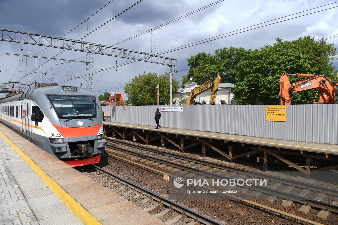 Реконструкция участка МЦД-2 от ст. Каланчевская до Курского вокзала