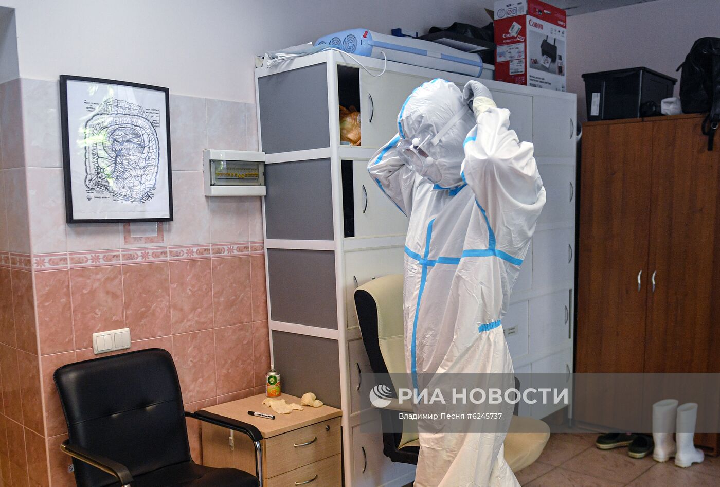 Госпиталь COVID-19 в УКБ №2 Первого МГМУ им. И. М. Сеченова