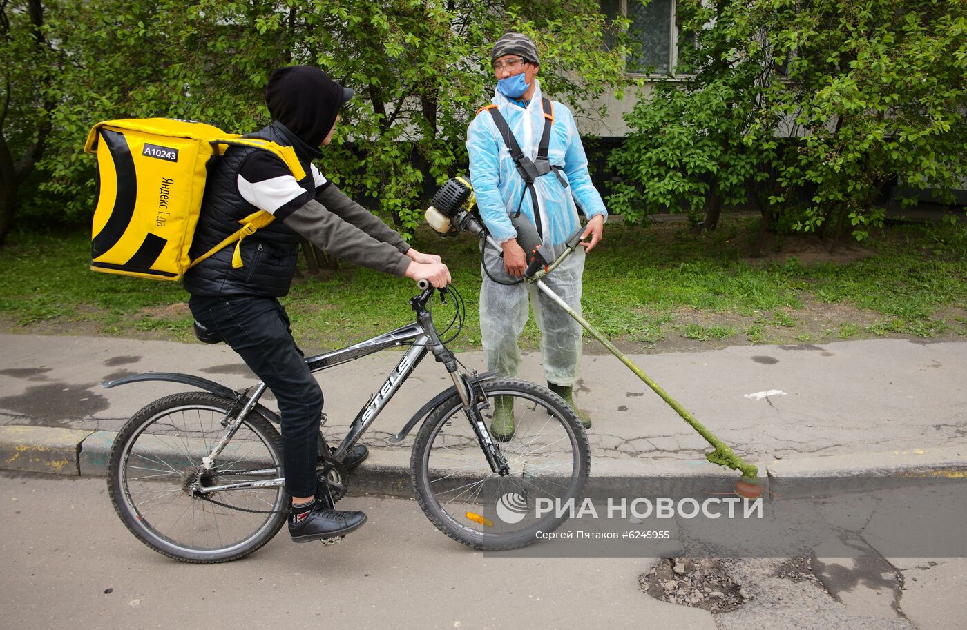 Москва во время режима самоизоляции жителей