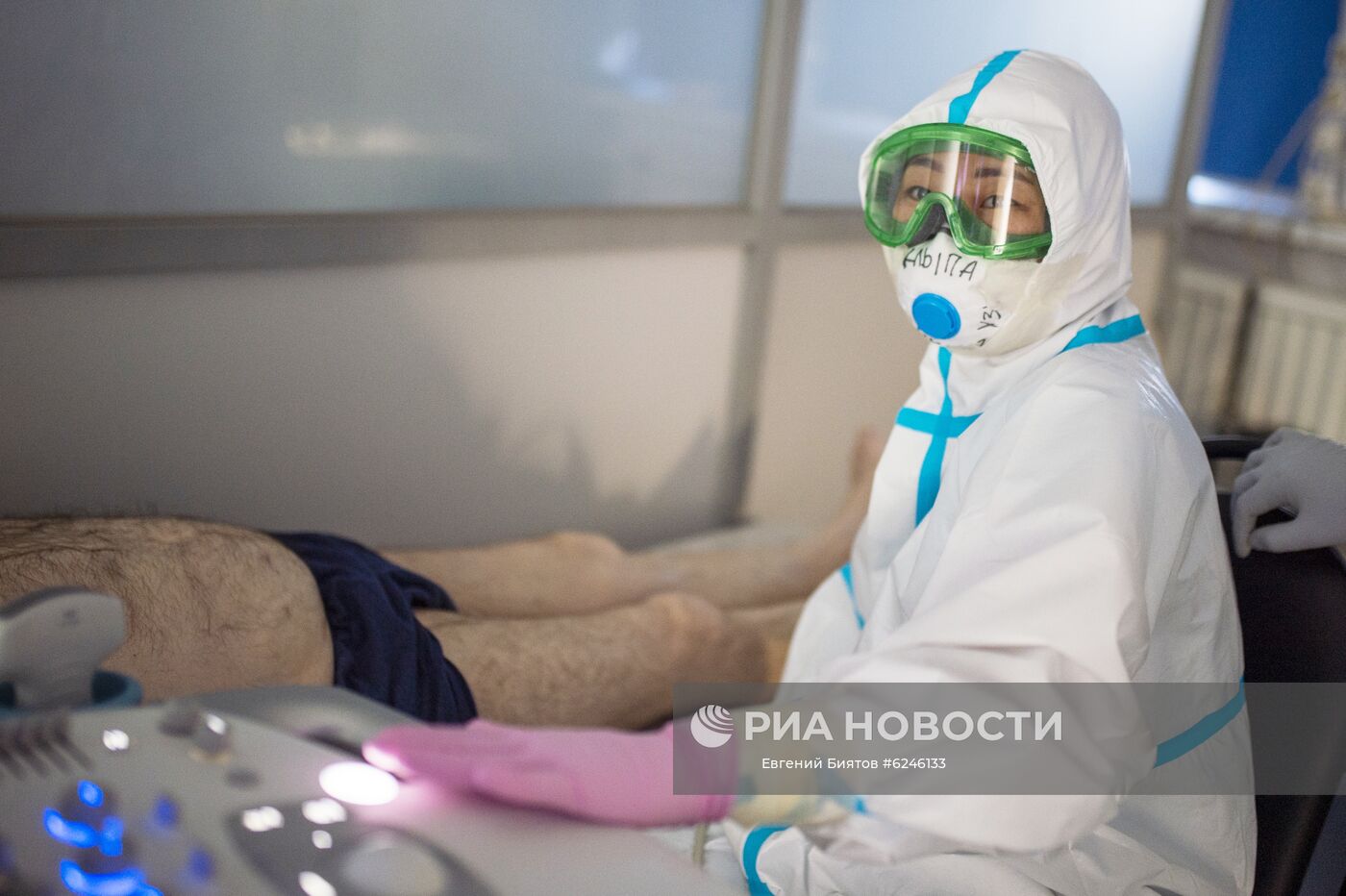 Госпиталь COVID-19 в УКБ No 2 Первого МГМУ им. И. М. Сеченова