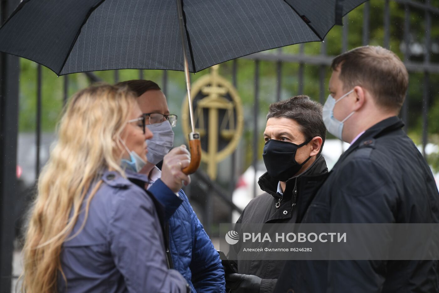 Заседание суда по делу  Д. Евдокимова, обвиняемого в крушении самолета в Шереметьево