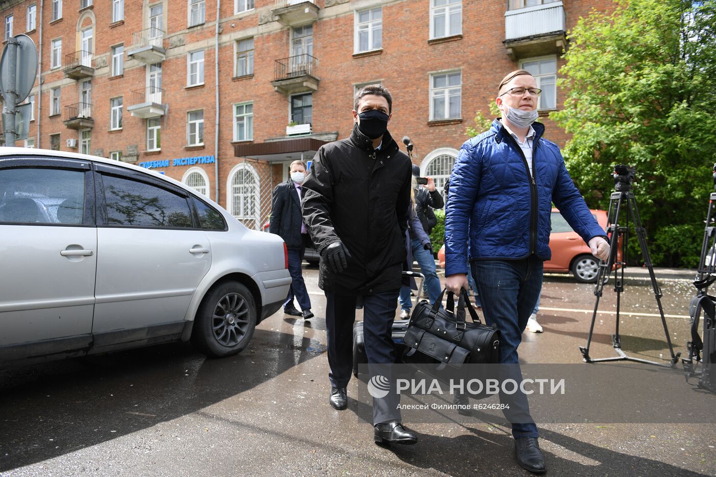 Заседание суда по делу  Д. Евдокимова, обвиняемого в крушении самолета в Шереметьево
