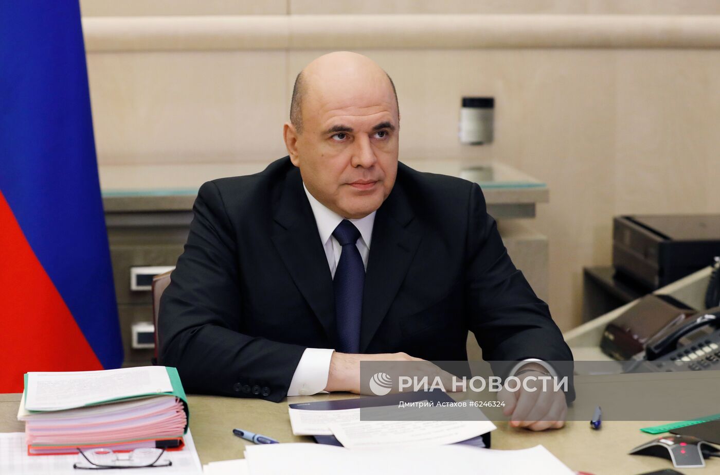 Премьер-министр РФ М. Мишустин провел заседание правительства РФ